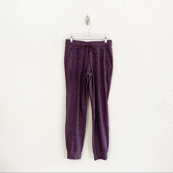 Lululemon Jogger Pant Ready To Rulu High Rise Relaxed Purple Stretch Activewear - Picture 3 of 9